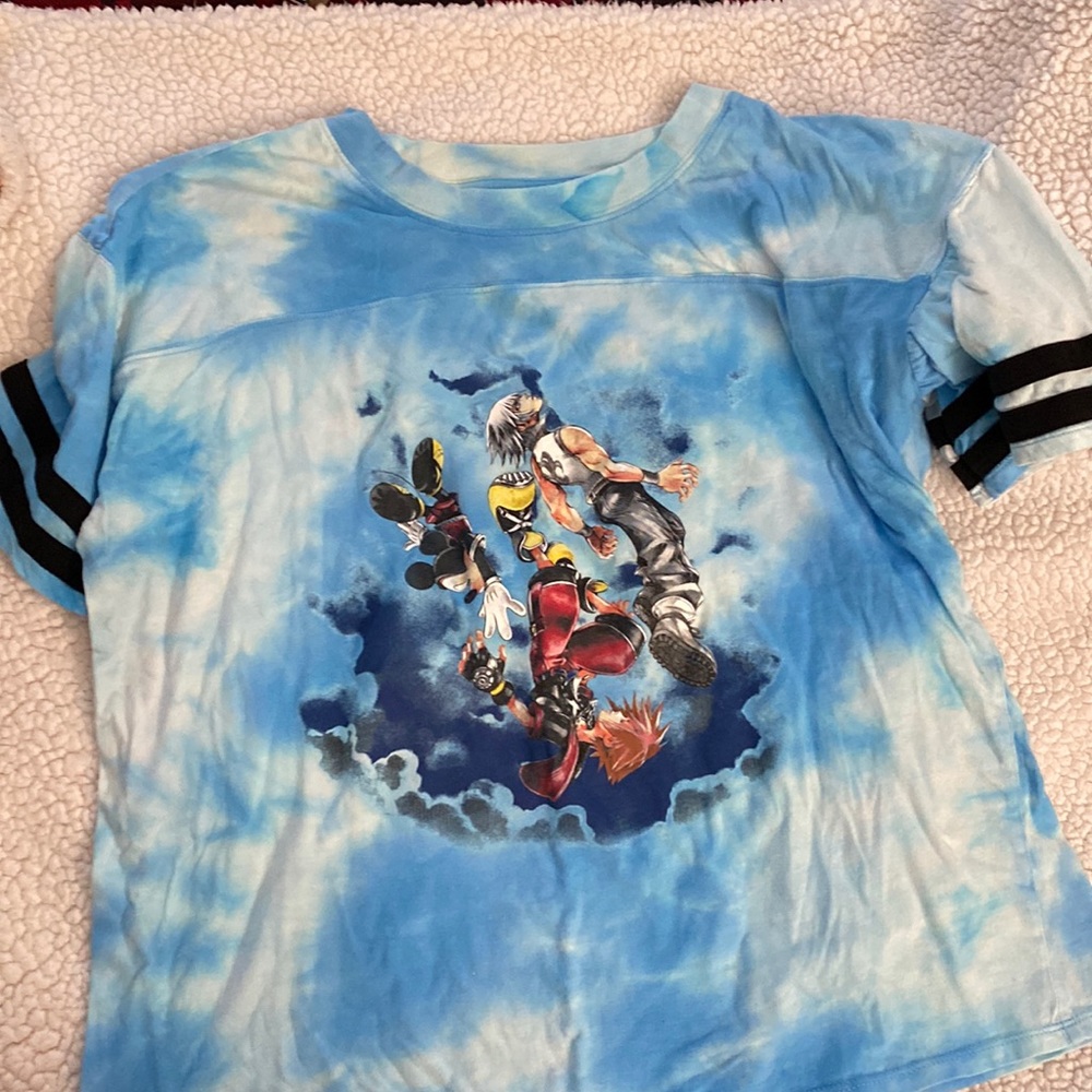 Kingdom Hearts womens crop top